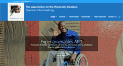 Desktop Screenshot of apdjhb.co.za